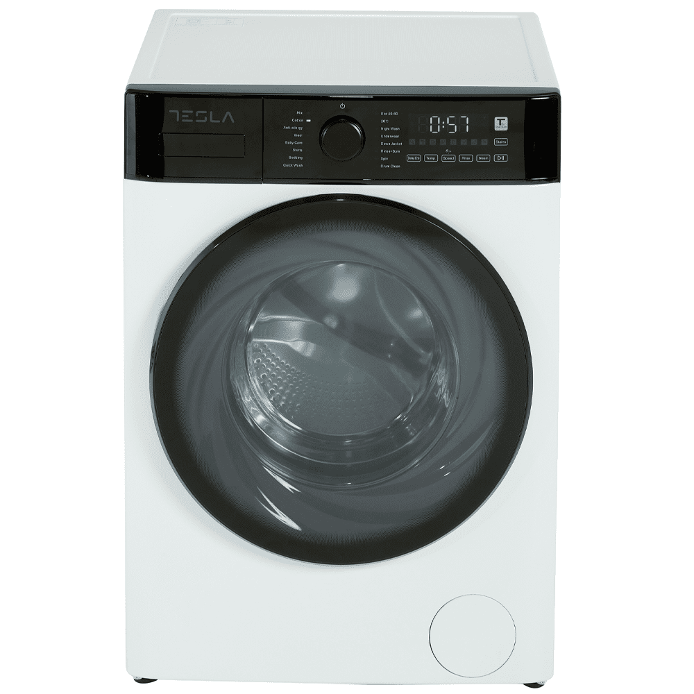 Tesla 10kg Washing Machine 1400rpm TWM101400W - White Tesla 10kg Washing Machine 1400rpm TWM101400W - White
