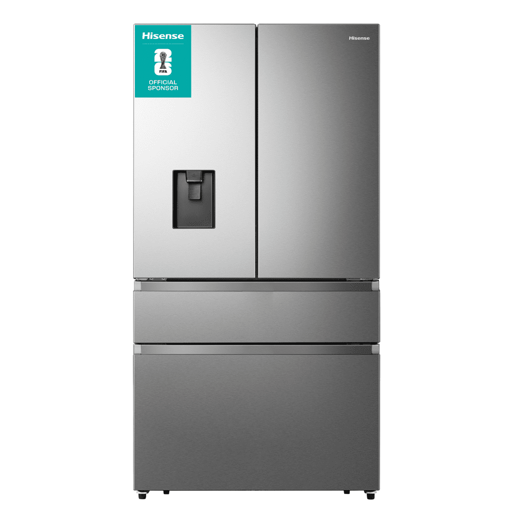 Hisense PureFlat French Style Fridge Freezer With Water Dispenser Non Plumbed RF749N4SWSE - Stainless Steel Hisense PureFlat French Style Fridge Freezer With Water Dispenser Non Plumbed RF749N4SWSE - Stainless Steel