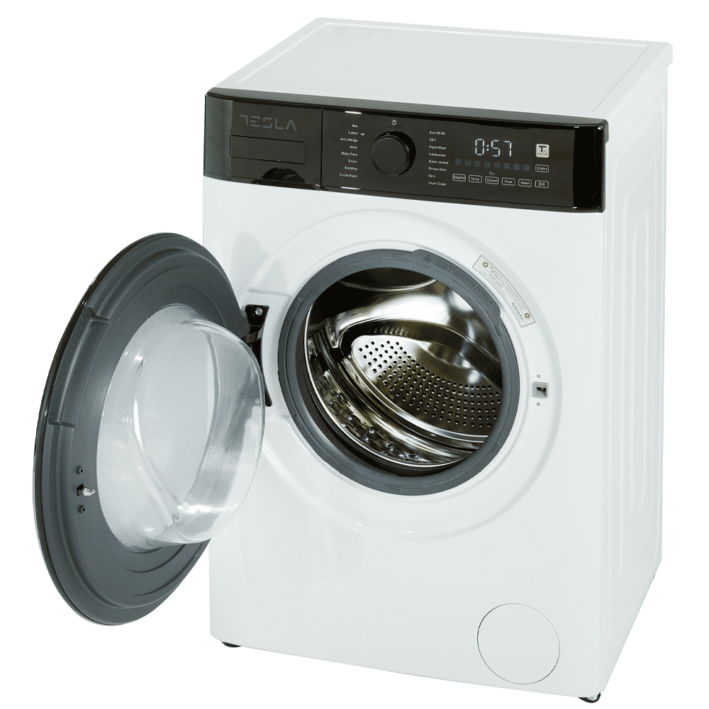 Tesla 10kg Washing Machine 1400rpm TWM101400W - White Tesla 10kg Washing Machine 1400rpm TWM101400W - White