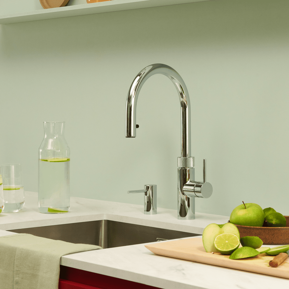 Quooker Combi Flex 3-in-1 Boiling Water Tap COMBI 2.2 FLEX CH FXRCHR - Chrome Quooker Combi Flex 3-in-1 Boiling Water Tap COMBI 2.2 FLEX CH FXRCHR - Chrome