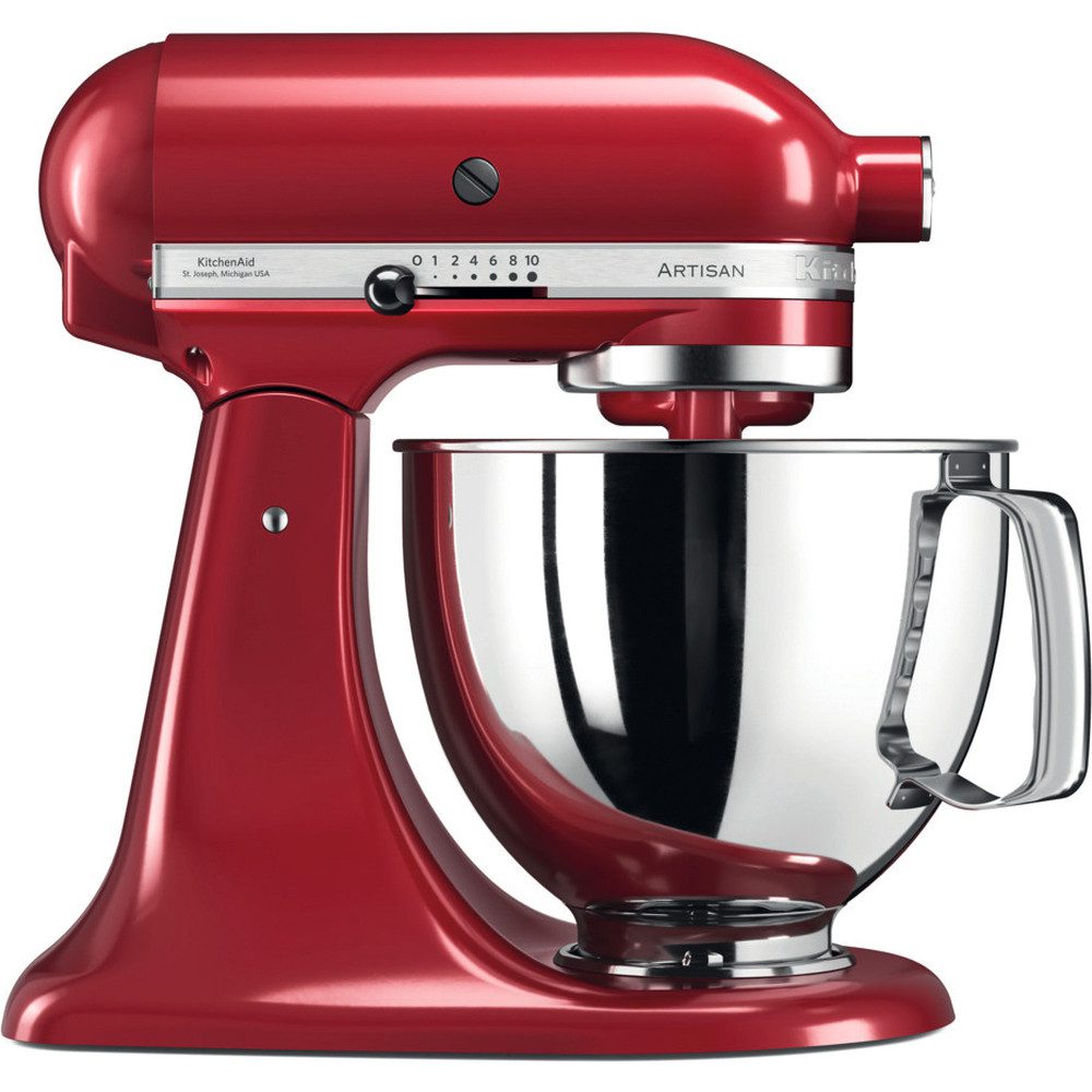 KitchenAid Artisan 4.8L Stand Mixer 5KSM125BER - Empire Red KitchenAid Artisan 4.8L Stand Mixer 5KSM125BER - Empire Red
