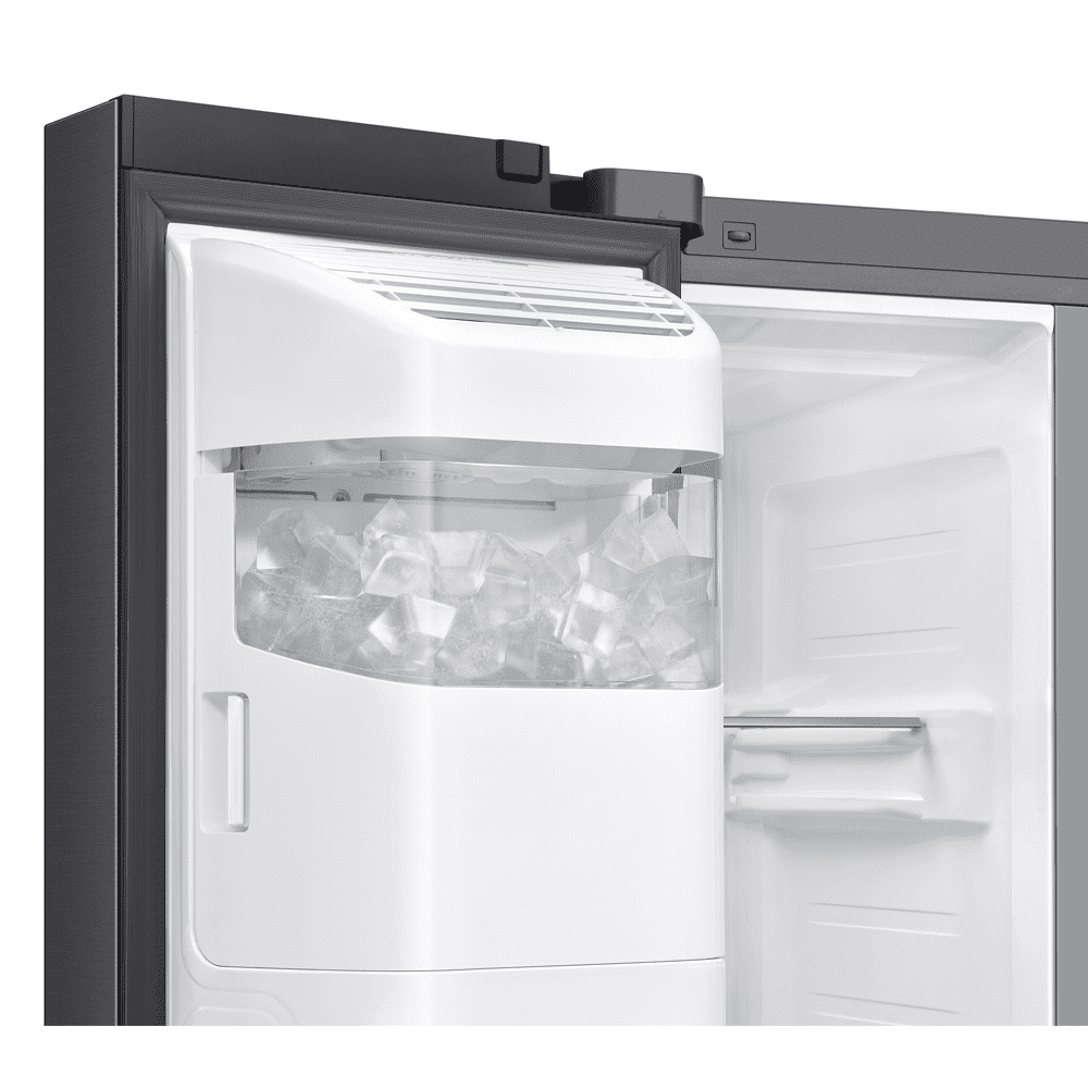Samsung American Fridge Freezer With Ice & Water RS90F64EDFEU - BLACK STEEL Samsung American Fridge Freezer With Ice & Water RS90F64EDFEU - BLACK STEEL
