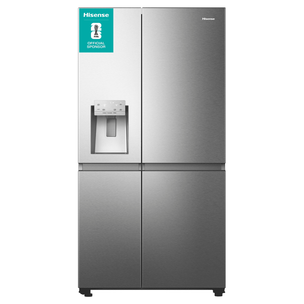 Hisense PureFlat Infinite American Fridge Freezer Ice & Water RS818N4IIE - Stainless Steel Hisense PureFlat Infinite American Fridge Freezer Ice & Water RS818N4IIE - Stainless Steel