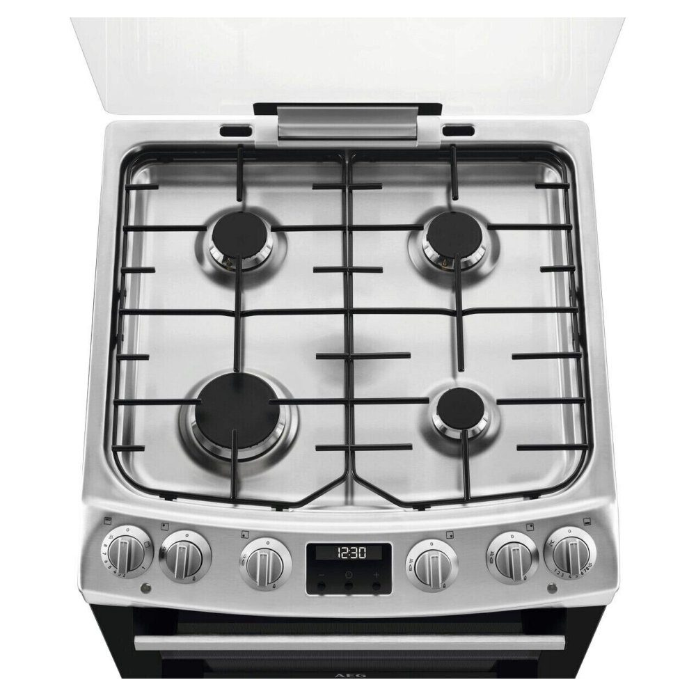 AEG 60cm Freestanding Gas Cooker CGX6130ACM - Stainless Steel AEG 60cm Freestanding Gas Cooker CGX6130ACM - Stainless Steel