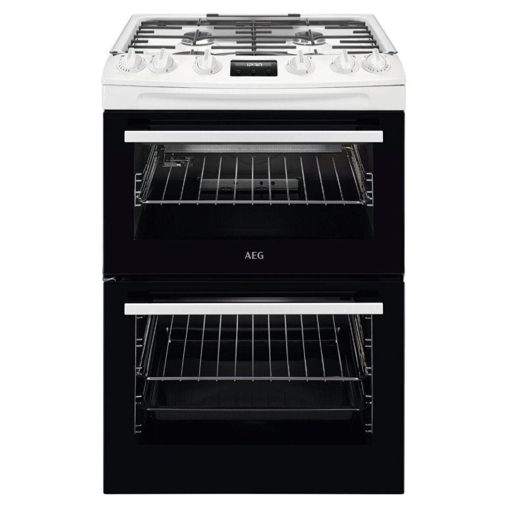 AEG  60cm Freestanding Gas Cooker CGX6130ACW - White