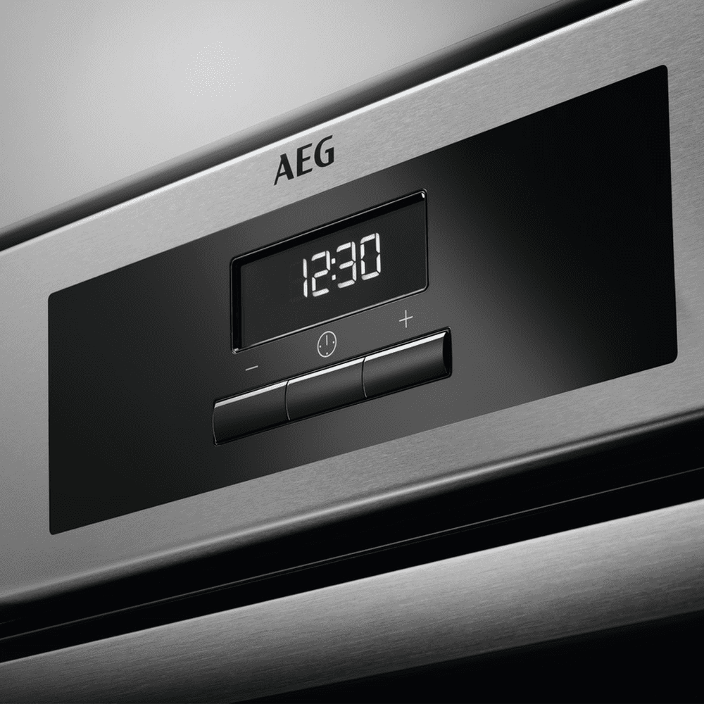 AEG Series 6000 Built In Multifunction Double Oven DCB331010M - Stainless Steel AEG Series 6000 Built In Multifunction Double Oven DCB331010M - Stainless Steel