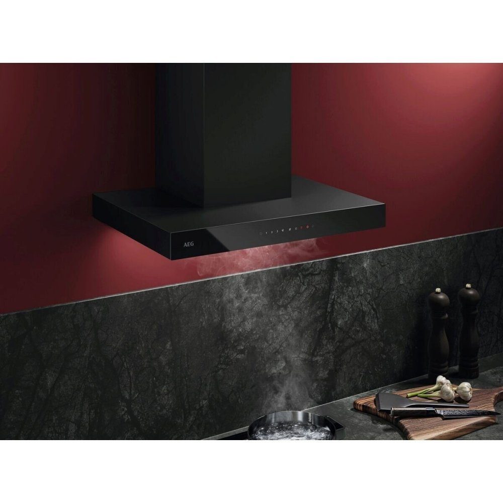 AEG 60cm Series 6000 Chimney Hood GB67D61HB - Black AEG 60cm Series 6000 Chimney Hood GB67D61HB - Black