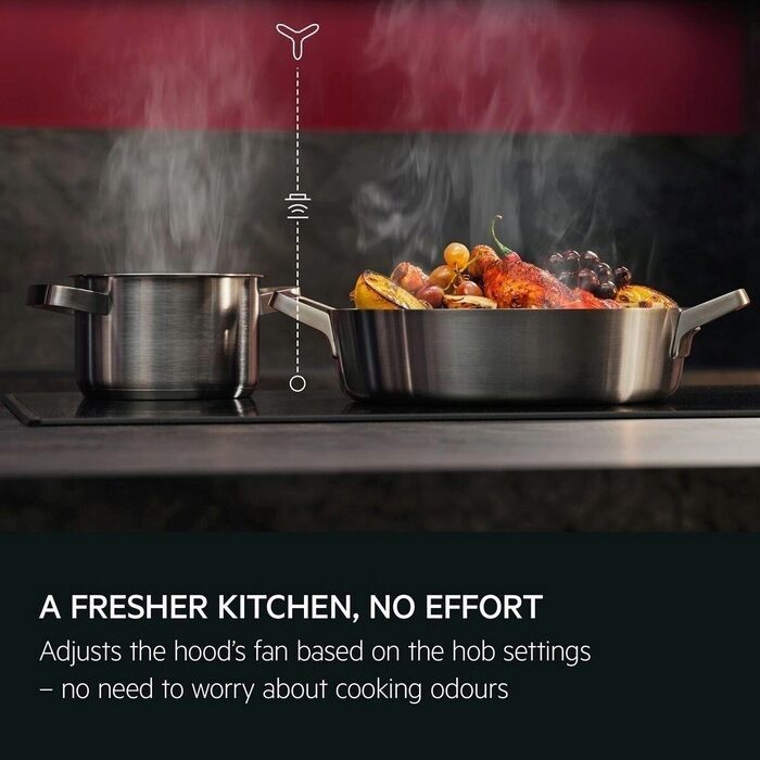 AEG 60cm Series 6000 Chimney Hood GB67D61HB - Black AEG 60cm Series 6000 Chimney Hood GB67D61HB - Black