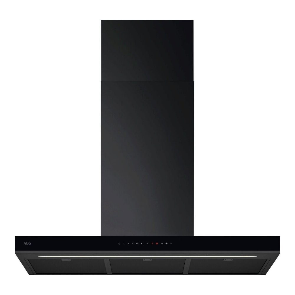 AEG  90cm Series 8000 Chimney Hood GB87D91CB - Black