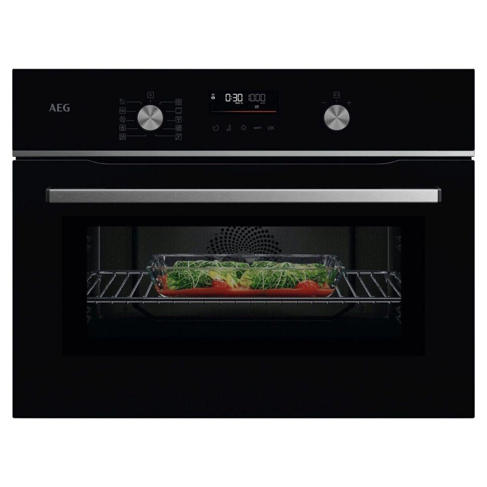 AEG Series 6000 Built In Combi Microwave For Tall Housing GK6NK401B - BLACK. AEG Series 6000 Built In Combi Microwave For Tall Housing GK6NK401B - BLACK.