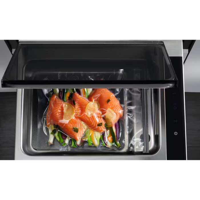 AEG 14cm Handleless Vacuum Sealer Drawer KDE911423B - Black AEG 14cm Handleless Vacuum Sealer Drawer KDE911423B - Black