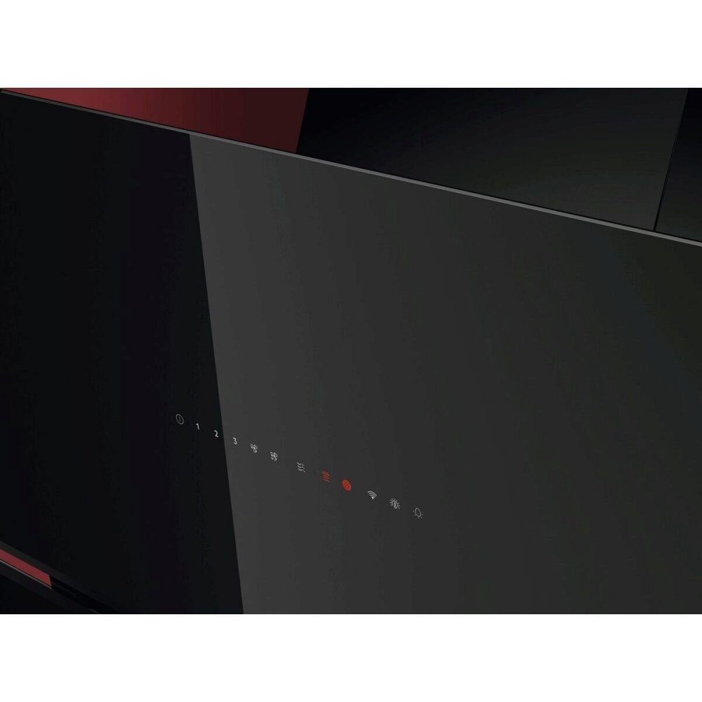 AEG 90cm Series 8000 Angled Chimney Hood NDV8791CB - Black AEG 90cm Series 8000 Angled Chimney Hood NDV8791CB - Black