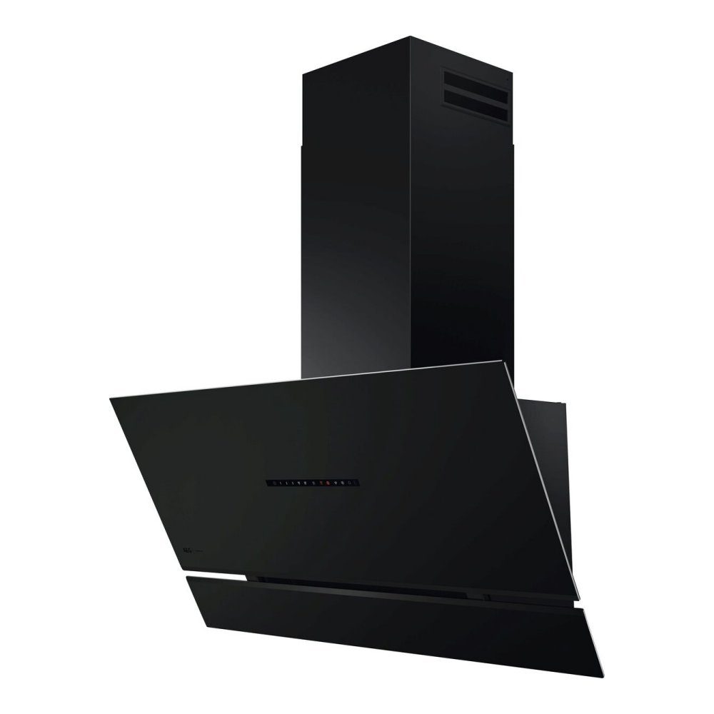 AEG  90cm Series 8000 Angled Chimney Hood NDV8791CT - Matte Black