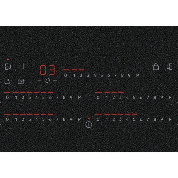 AEG 78cm Series 8000 5 Zone Sense SaphirMatt MaxiSense Induction Hob TK85IM30FZ - Matte Black AEG 78cm Series 8000 5 Zone Sense SaphirMatt MaxiSense Induction Hob TK85IM30FZ - Matte Black