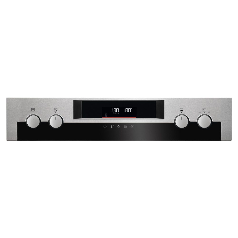 AEG Series 6000 Built In Multifunction Double Oven DCS531160M - Stainless Steel AEG Series 6000 Built In Multifunction Double Oven DCS531160M - Stainless Steel