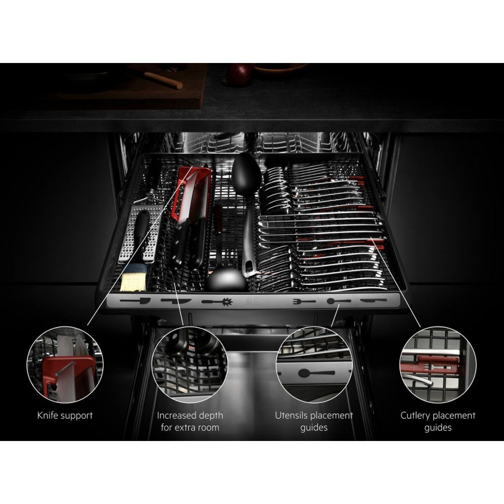 AEG 60cm Series 7000 Fully Integrated Dishwasher FSE77738P AEG 60cm Series 7000 Fully Integrated Dishwasher FSE77738P
