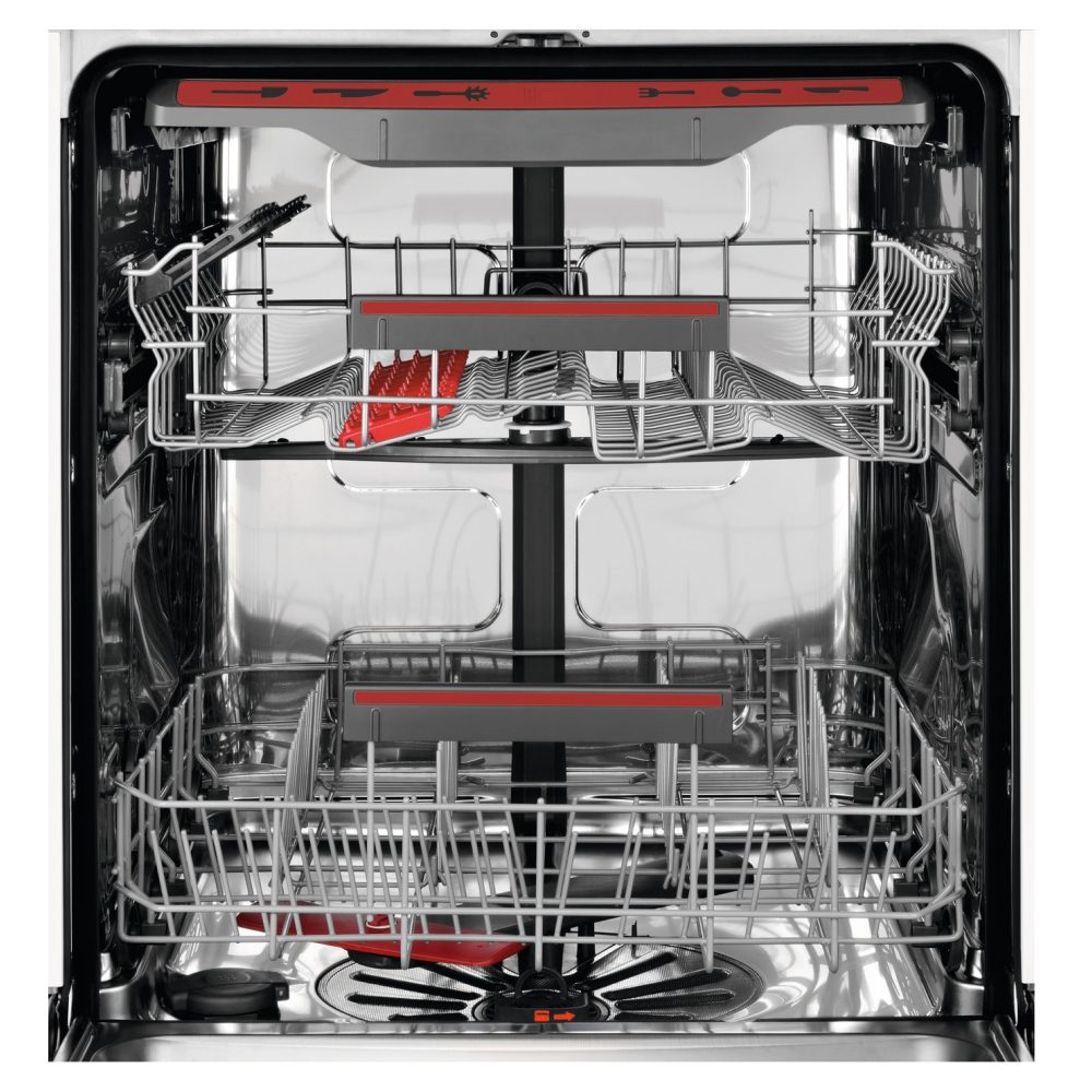 AEG 60cm Series 6000 SatelliteClean Fully Integrated Dishwasher FSS64907Z AEG 60cm Series 6000 SatelliteClean Fully Integrated Dishwasher FSS64907Z