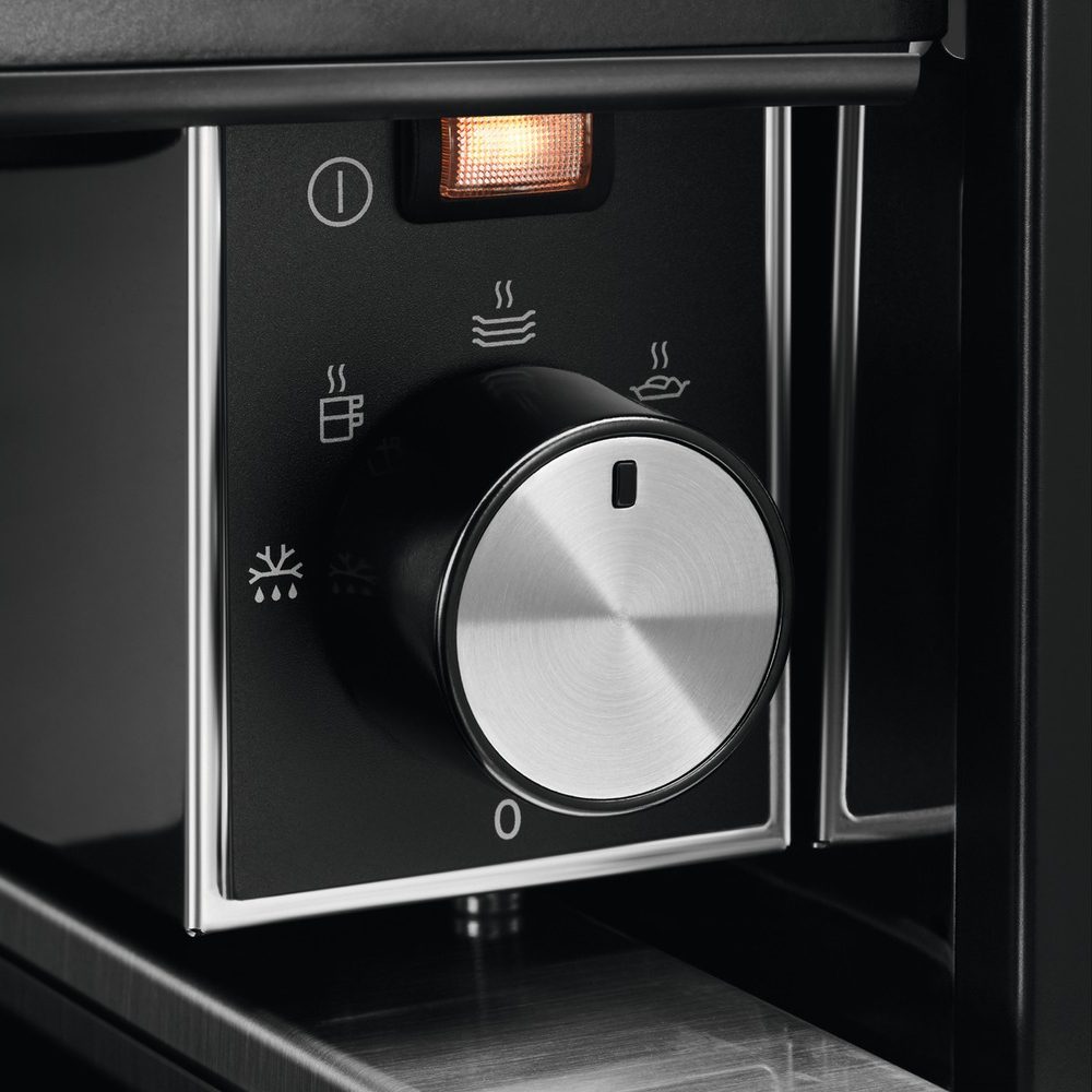 AEG 14cm Handleless Warming Drawer KDE911424M - Stainless Steel AEG 14cm Handleless Warming Drawer KDE911424M - Stainless Steel