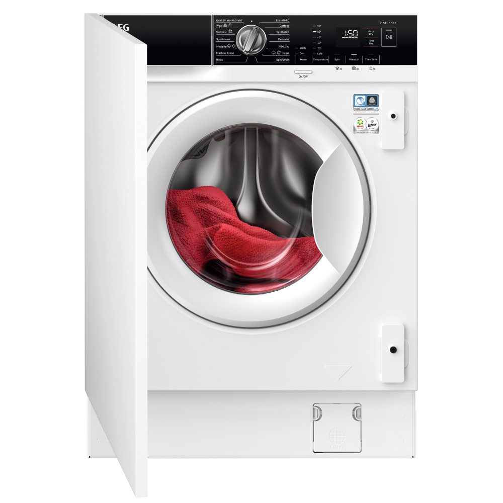 AEG  7kg/4kg Series 7000 Fully Integrated ProSteam Washer Dryer L7WE74634BI