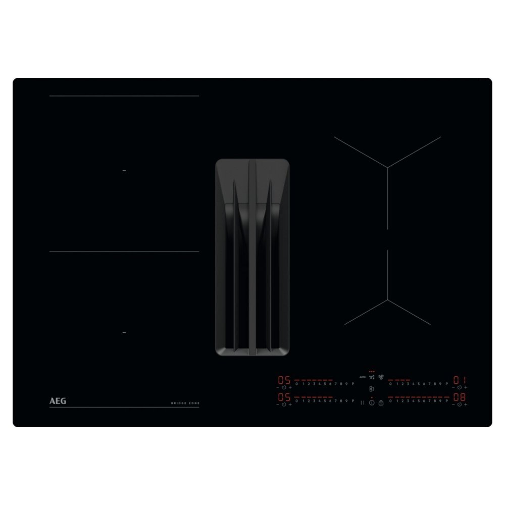 AEG  Series 6000 70cm Air Venting Induction Hob TCH74B01CB - Black