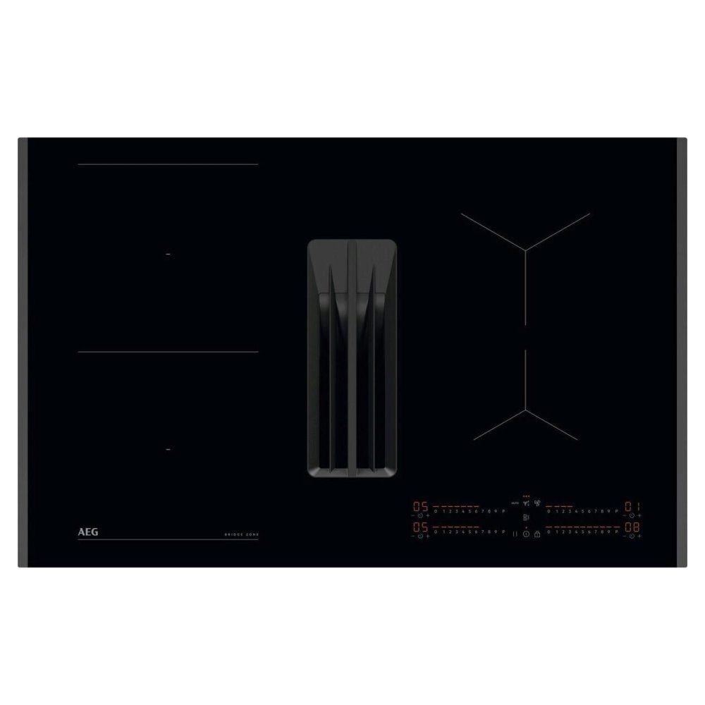 AEG  81cm Series 6000 Air Venting Induction Hob TH84CB03FB - Black