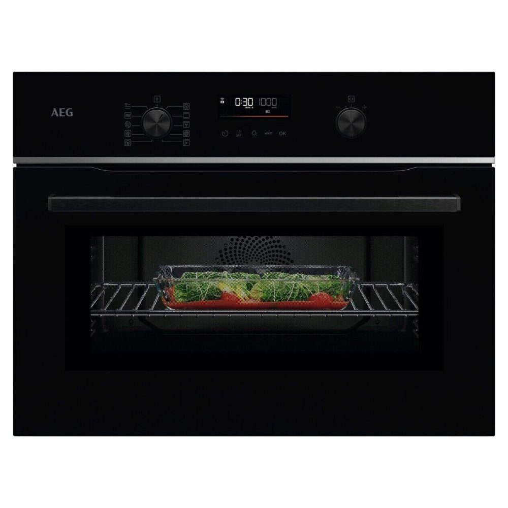 AEG  Series 6000 Combi Microwave For Tall Housing TK6NK501B - Black