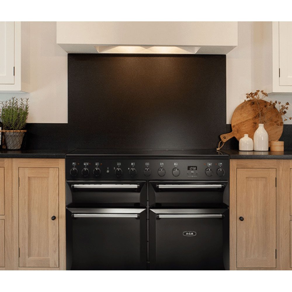 AGA Masterchef Masterchef Deluxe 110cm Dual Fuel Range Cooker 121210 MDX110DFBLK - Black AGA Masterchef Masterchef Deluxe 110cm Dual Fuel Range Cooker 121210 MDX110DFBLK - Black