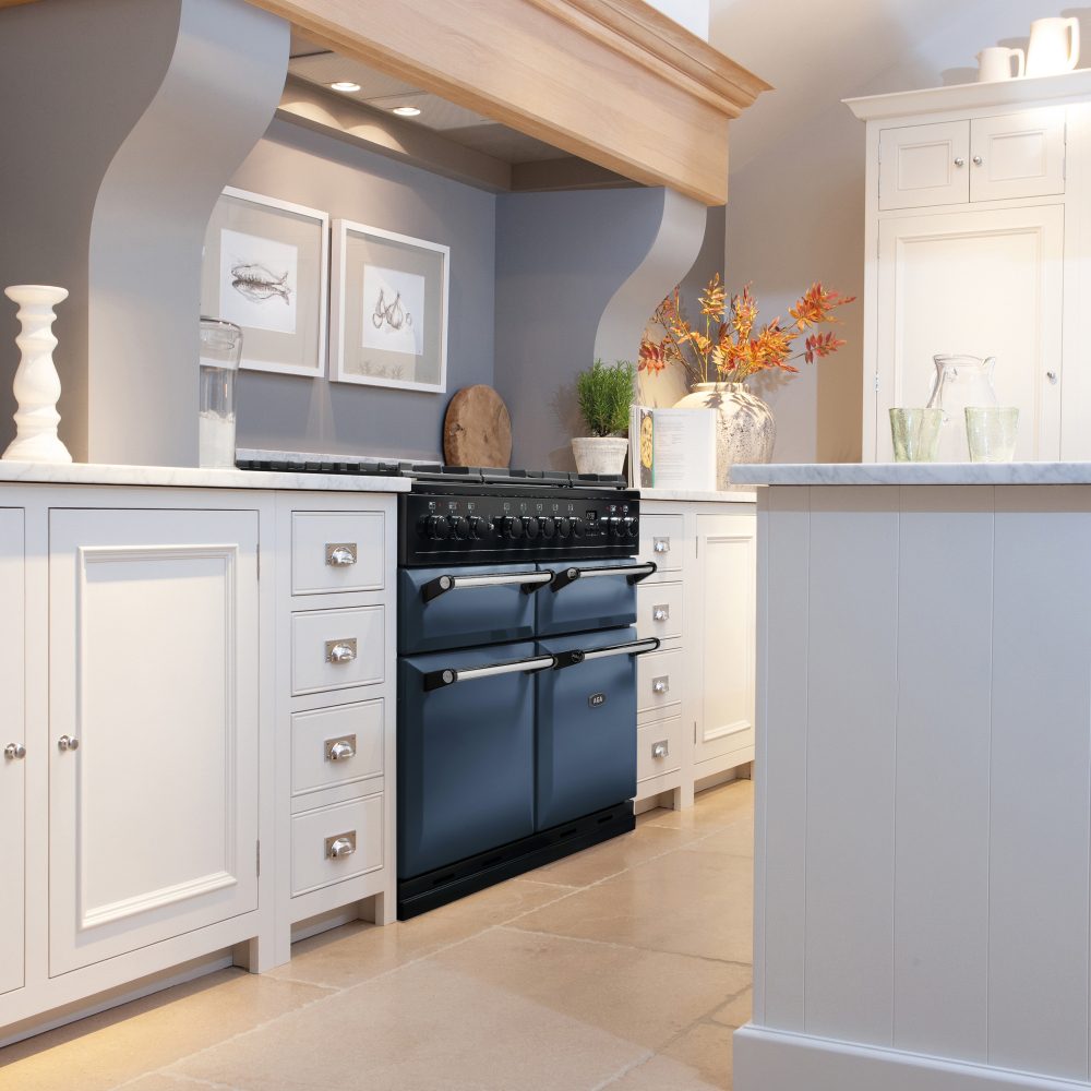 AGA Masterchef Masterchef Deluxe 110cm Dual Fuel Range Cooker MDX110DFDAR - Dartmouth Blue AGA Masterchef Masterchef Deluxe 110cm Dual Fuel Range Cooker MDX110DFDAR - Dartmouth Blue