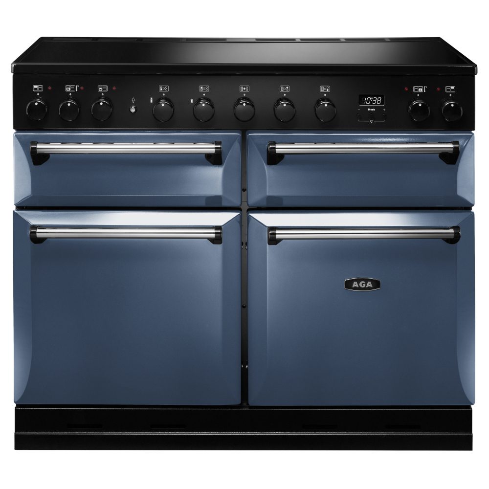 AGA Masterchef  Masterchef Deluxe 110cm Induction Range Cooker MDX110EIDAR - Dartmouth Blue