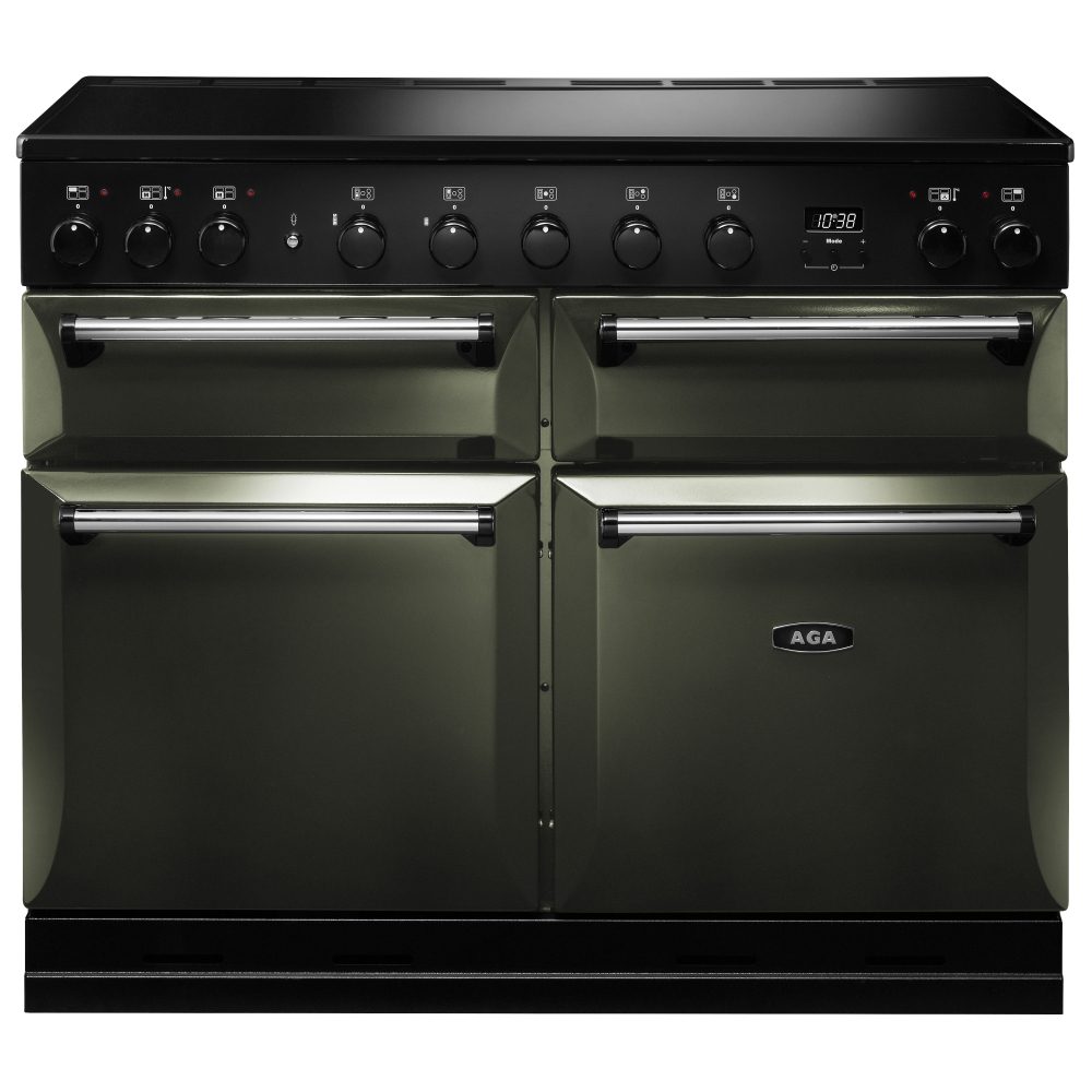 AGA Masterchef  Masterchef Deluxe 110cm Induction Range Cooker 121890 MDX110EIPWT - Pewter