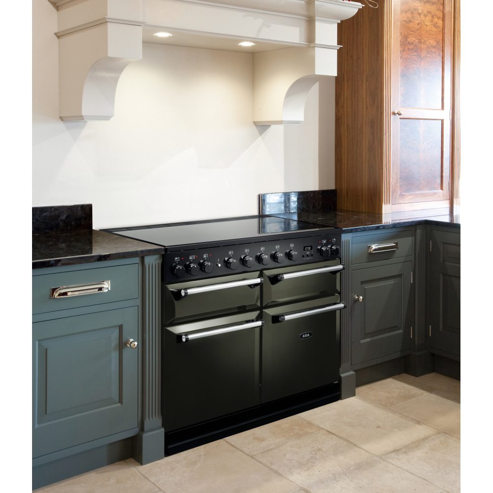 AGA Masterchef Masterchef Deluxe 110cm Induction Range Cooker 121890 MDX110EIPWT - Pewter AGA Masterchef Masterchef Deluxe 110cm Induction Range Cooker 121890 MDX110EIPWT - Pewter