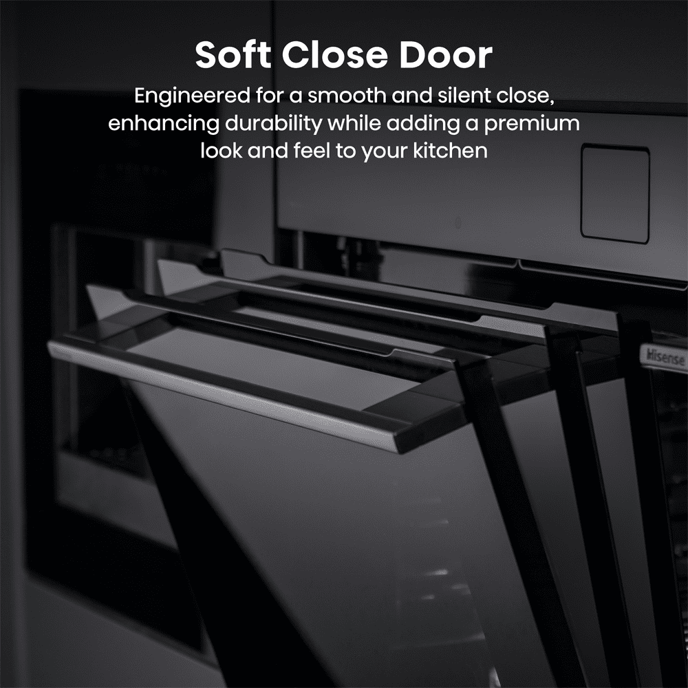 Hisense Hi8 BlackLine Steam Add Pro Single Oven BAS6AH8BUKWF - Black Hisense Hi8 BlackLine Steam Add Pro Single Oven BAS6AH8BUKWF - Black