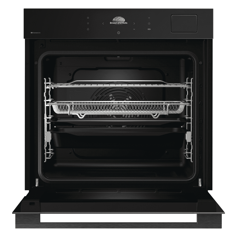 Hisense Hi8 BlackLine Steam Add Pro Single Oven BAS6AH8BUKWF - Black Hisense Hi8 BlackLine Steam Add Pro Single Oven BAS6AH8BUKWF - Black