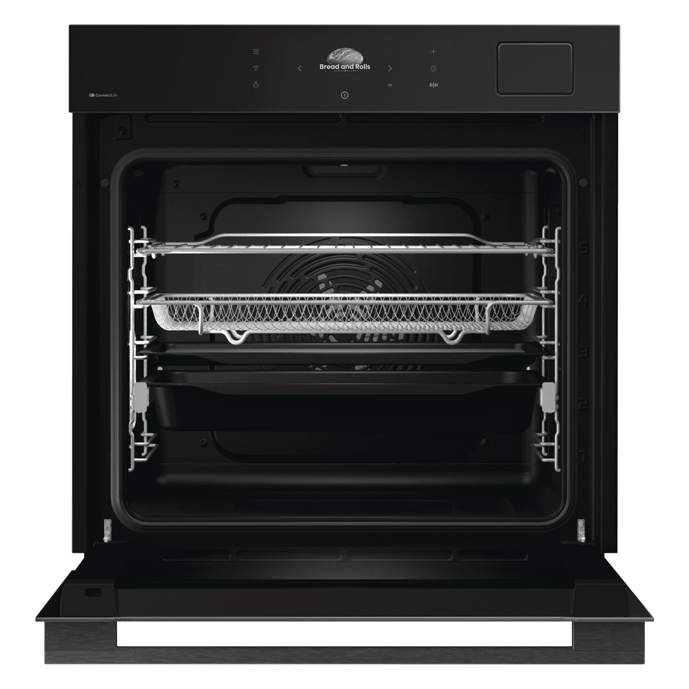 Hisense Hi8 BlackLine Pyrolytic Steam Add Pro Single Oven BAS6PH8BUKWF - Black Hisense Hi8 BlackLine Pyrolytic Steam Add Pro Single Oven BAS6PH8BUKWF - Black