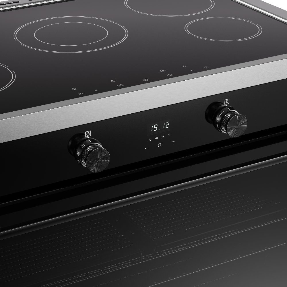 Belling Vision 90EI Single Cavity Induction Range Cooker 444412041 - BLACK Belling Vision 90EI Single Cavity Induction Range Cooker 444412041 - BLACK