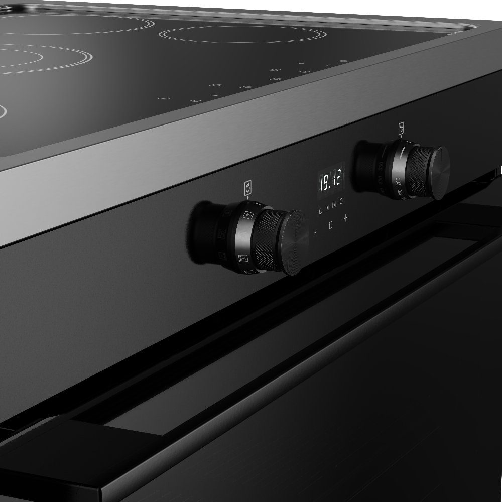 Belling Vision 90EI Single Cavity Induction Range Cooker 444412041 - BLACK Belling Vision 90EI Single Cavity Induction Range Cooker 444412041 - BLACK