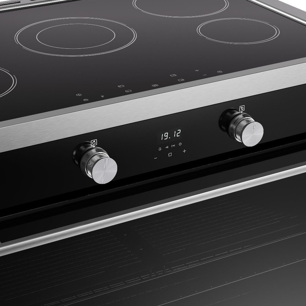 Belling Vision 90EI Single Cavity Induction Range Cooker 444412042 - BLACK Belling Vision 90EI Single Cavity Induction Range Cooker 444412042 - BLACK