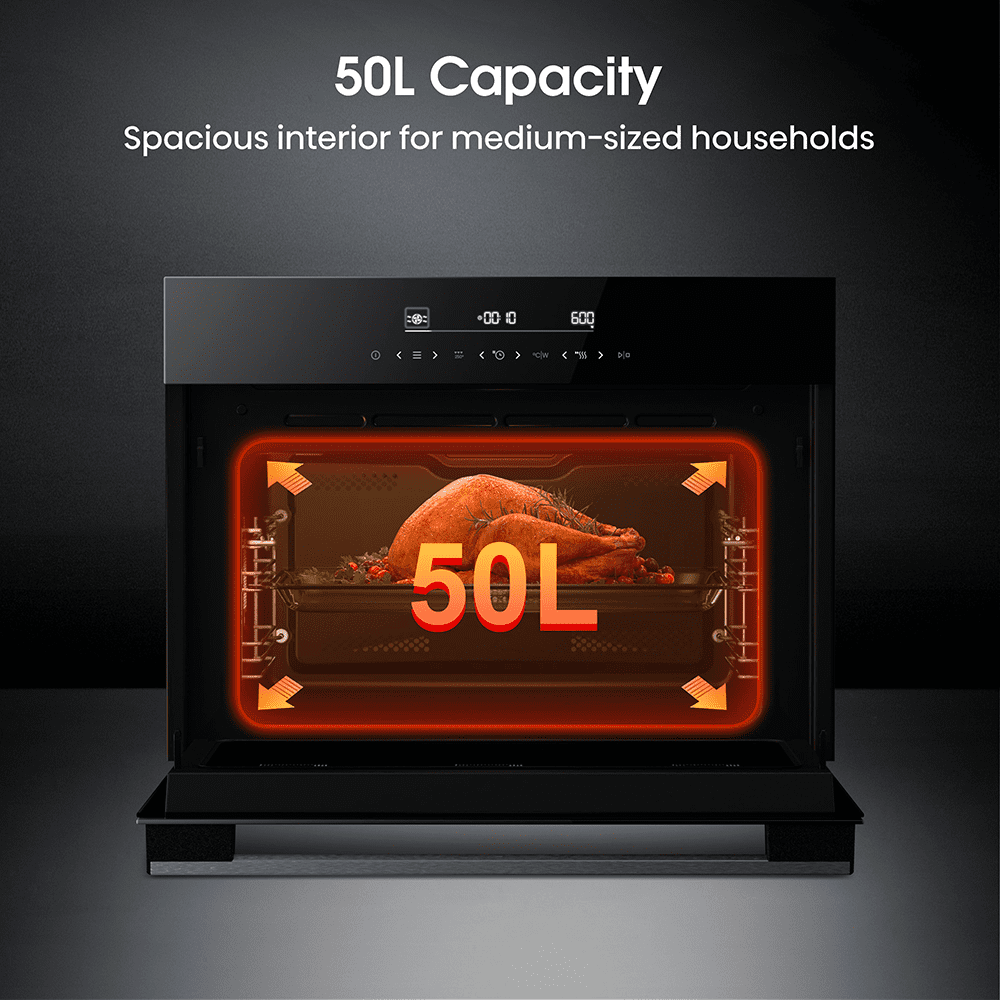 Hisense Hi6 BlackLine Built In Combination Microwave For Tall Housing BIM45342ADBGUK - Black Hisense Hi6 BlackLine Built In Combination Microwave For Tall Housing BIM45342ADBGUK - Black