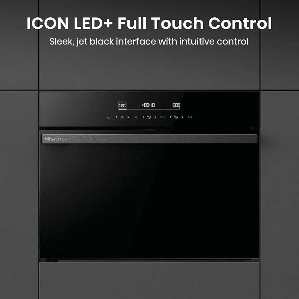 Hisense Hi6 BlackLine Built In Combination Microwave For Tall Housing BIM45342ADBGUK - Black Hisense Hi6 BlackLine Built In Combination Microwave For Tall Housing BIM45342ADBGUK - Black