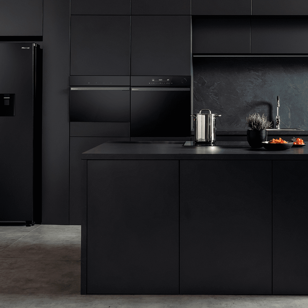 Hisense Hi6 BlackLine Multifunction Steam Add Single Oven BSA66346ADBGUK - Black Hisense Hi6 BlackLine Multifunction Steam Add Single Oven BSA66346ADBGUK - Black