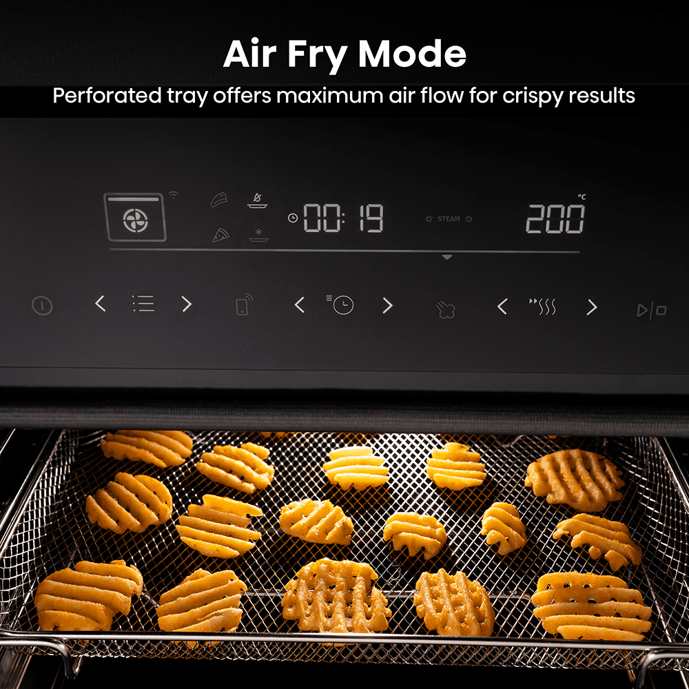 Hisense Hi6 BlackLine Pyrolytic Multifunction Steam Add Single Oven BSA66346PDBGUK - Black Hisense Hi6 BlackLine Pyrolytic Multifunction Steam Add Single Oven BSA66346PDBGUK - Black