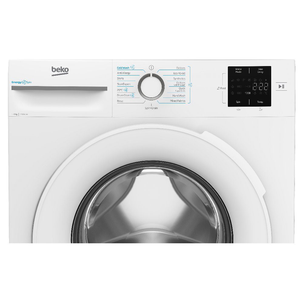 Beko 9kg Washing Machine 1400rpm BM3WT3941W - White Beko 9kg Washing Machine 1400rpm BM3WT3941W - White