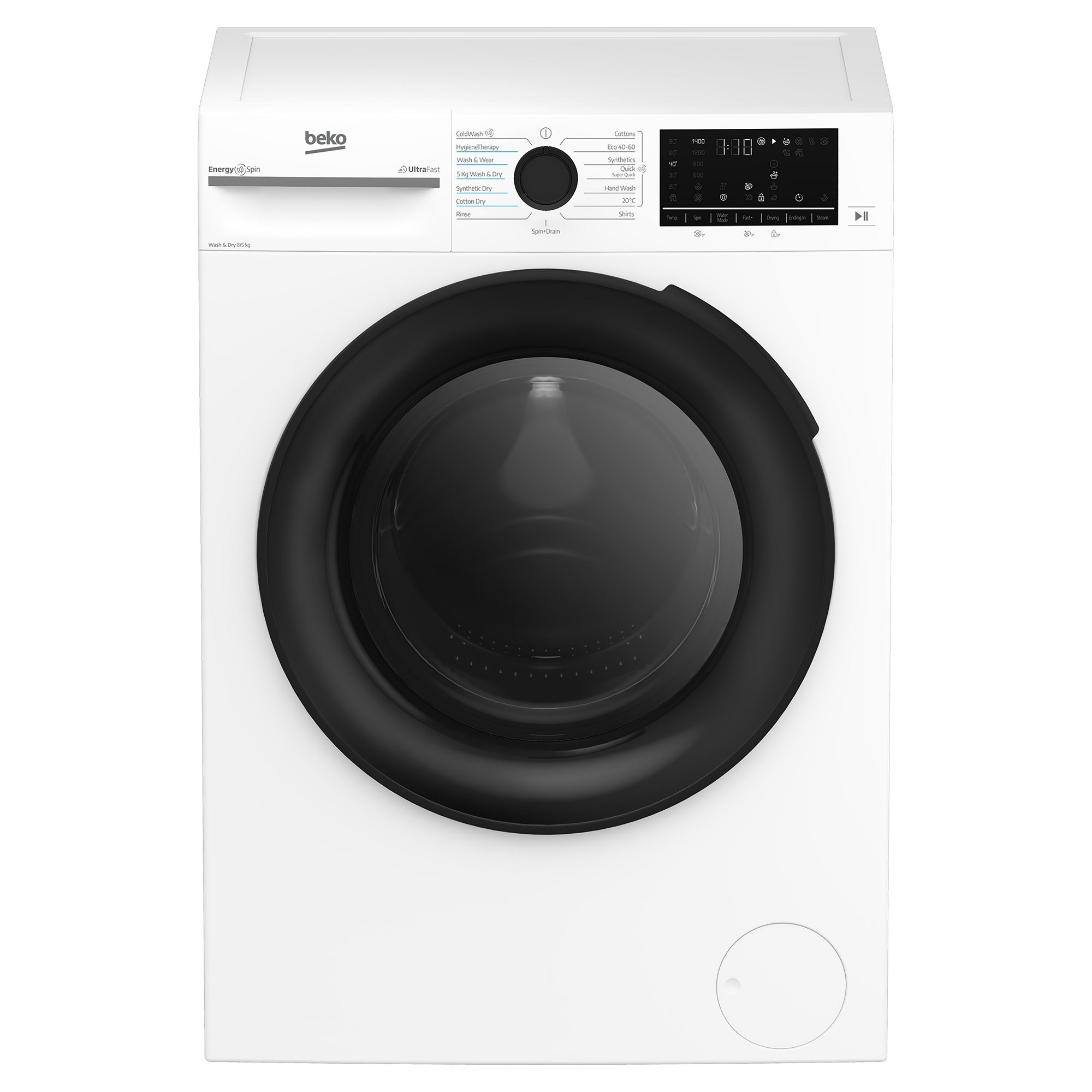 Beko  8kg/5kg Washer Dryer BMND8545UW - White
