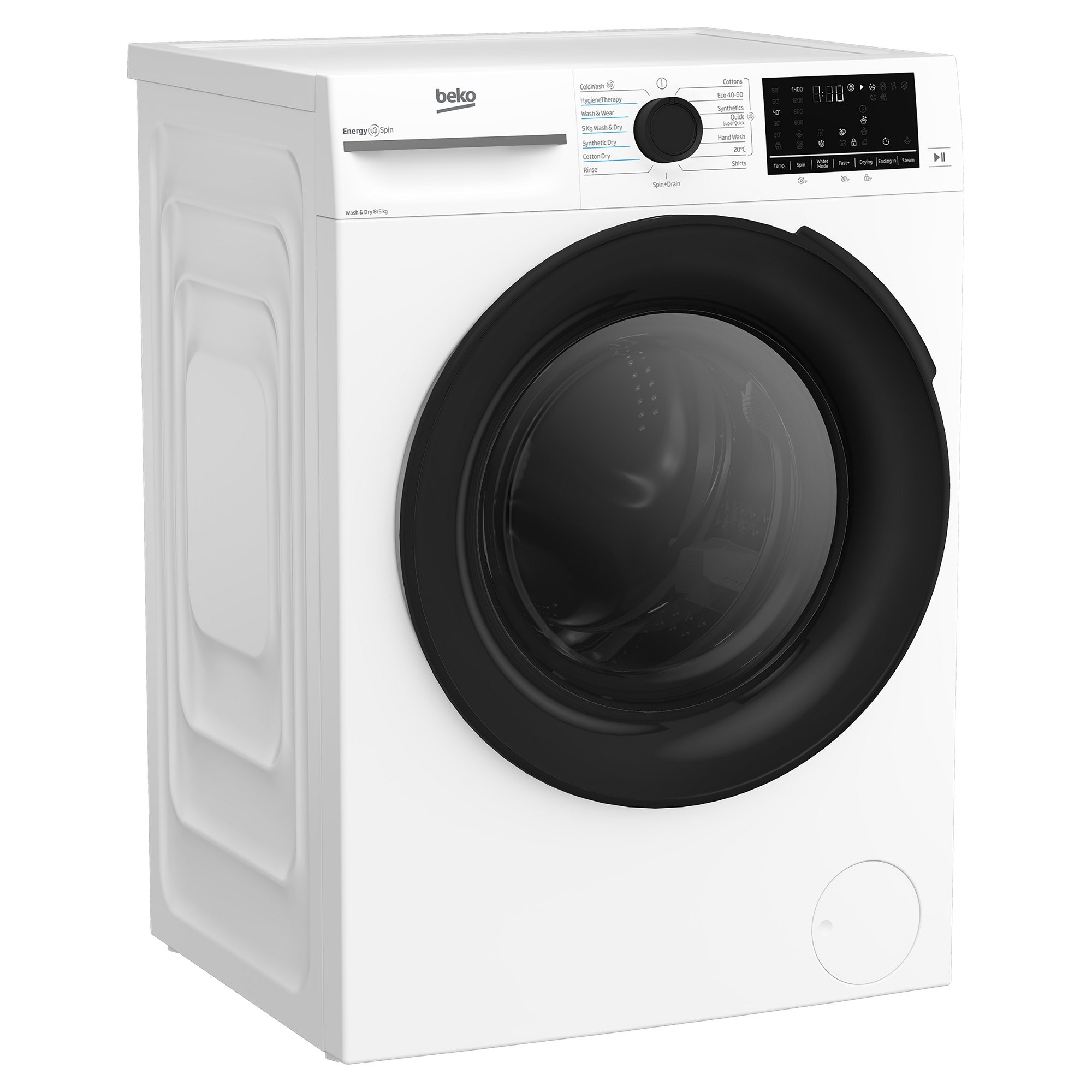 Beko 8kg/5kg Washer Dryer BMND8545UW - White Beko 8kg/5kg Washer Dryer BMND8545UW - White
