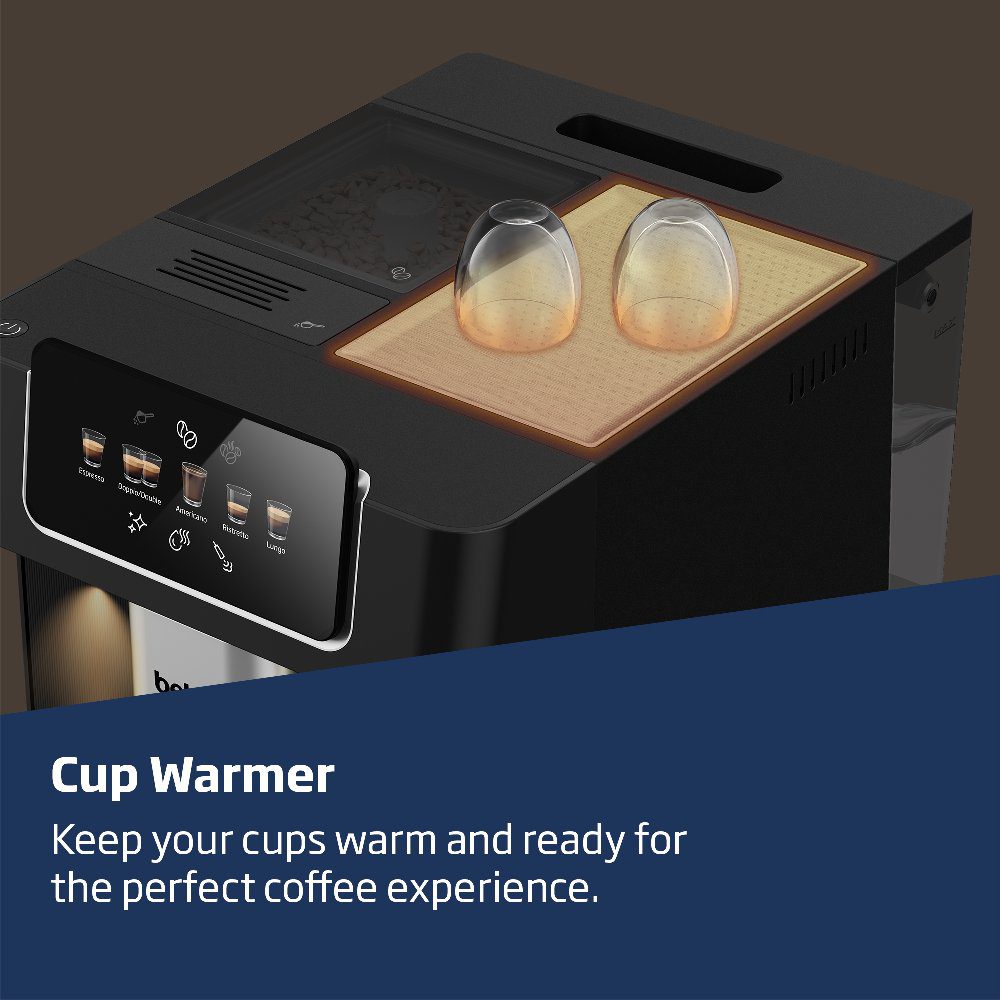 Beko Freestanding Fully Automatic Coffee Machine CEG7304X - Stainless Steel Beko Freestanding Fully Automatic Coffee Machine CEG7304X - Stainless Steel