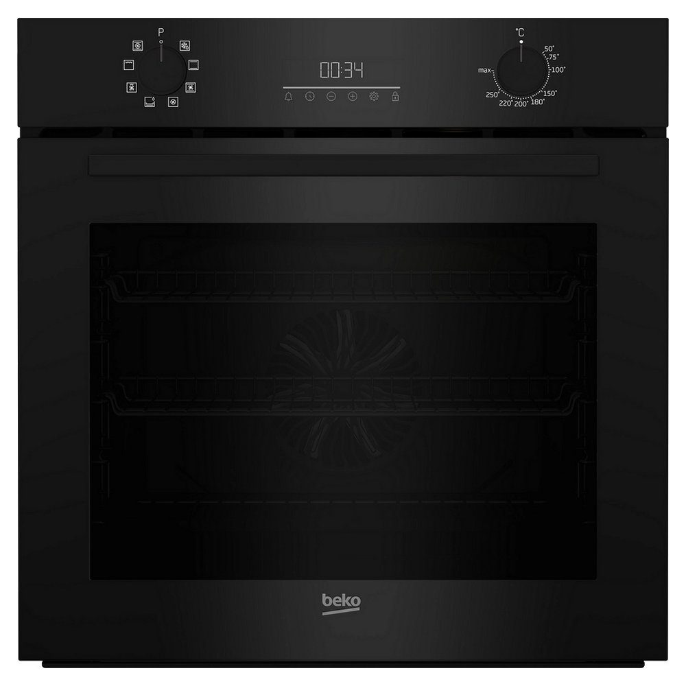 Beko  Built In Multifunction Single Oven CIMD91B - Black