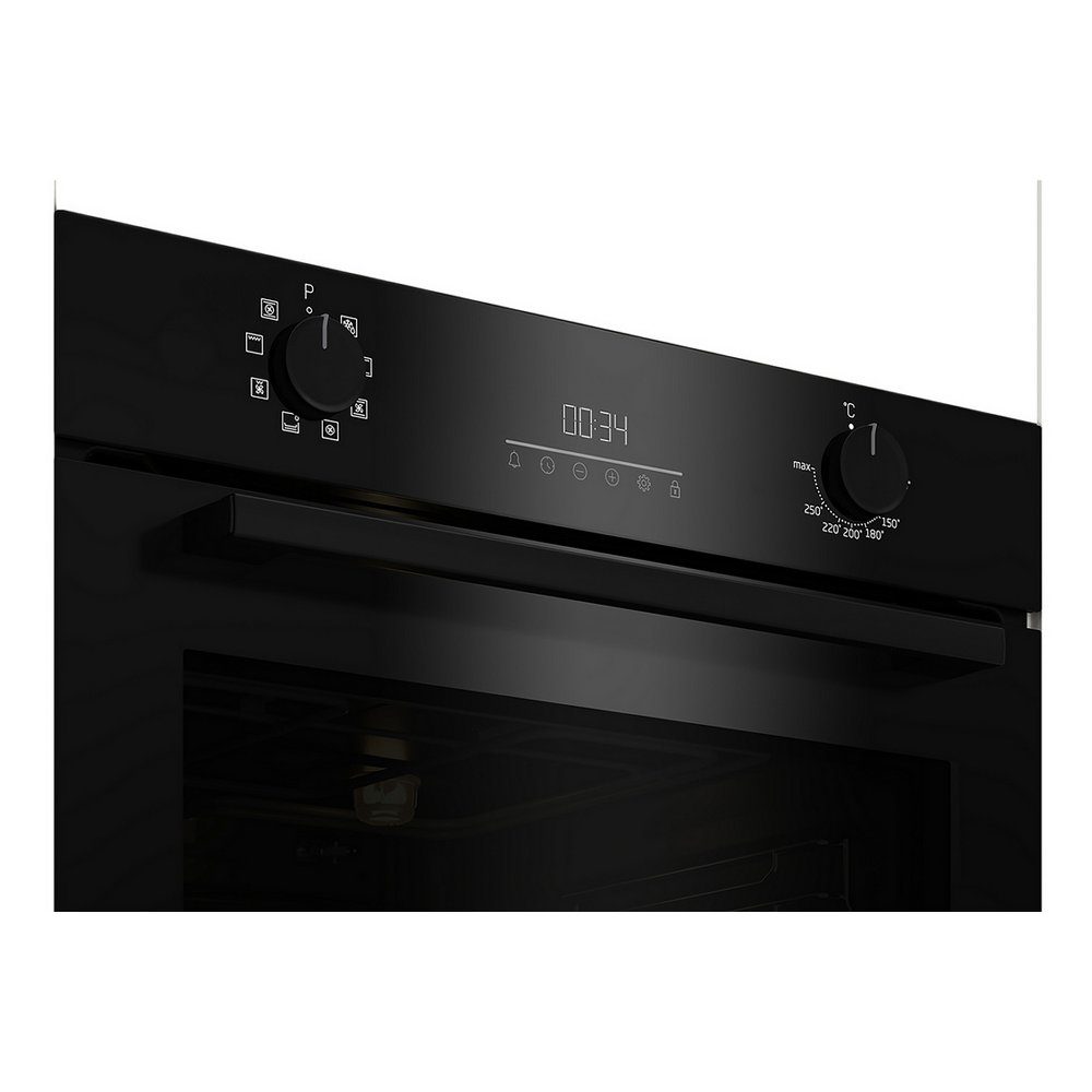 Beko Built In Multifunction Single Oven CIMD91B - Black Beko Built In Multifunction Single Oven CIMD91B - Black