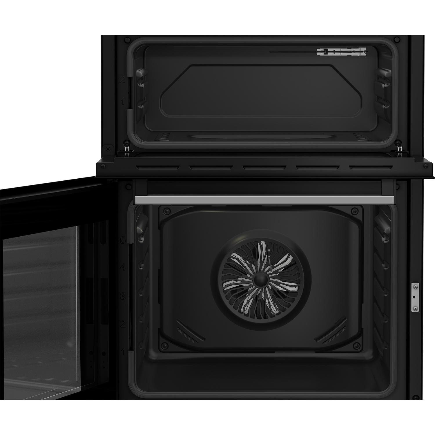 Beko 60cm Freestanding Ceramic Cooker EDC6731S - Silver Beko 60cm Freestanding Ceramic Cooker EDC6731S - Silver