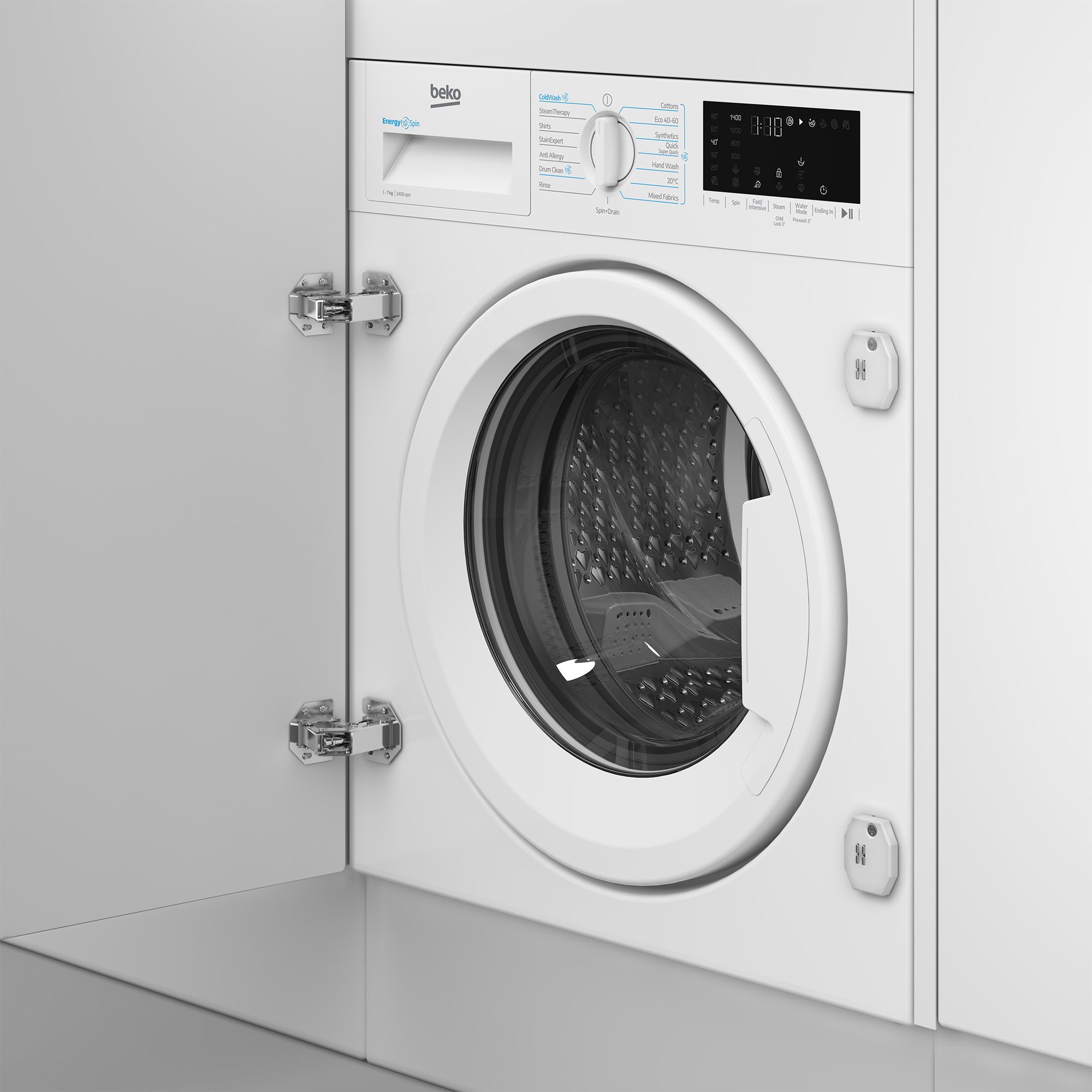 Beko 7kg Fully Integrated Washing Machine 1400rpm WTIK741511 Beko 7kg Fully Integrated Washing Machine 1400rpm WTIK741511