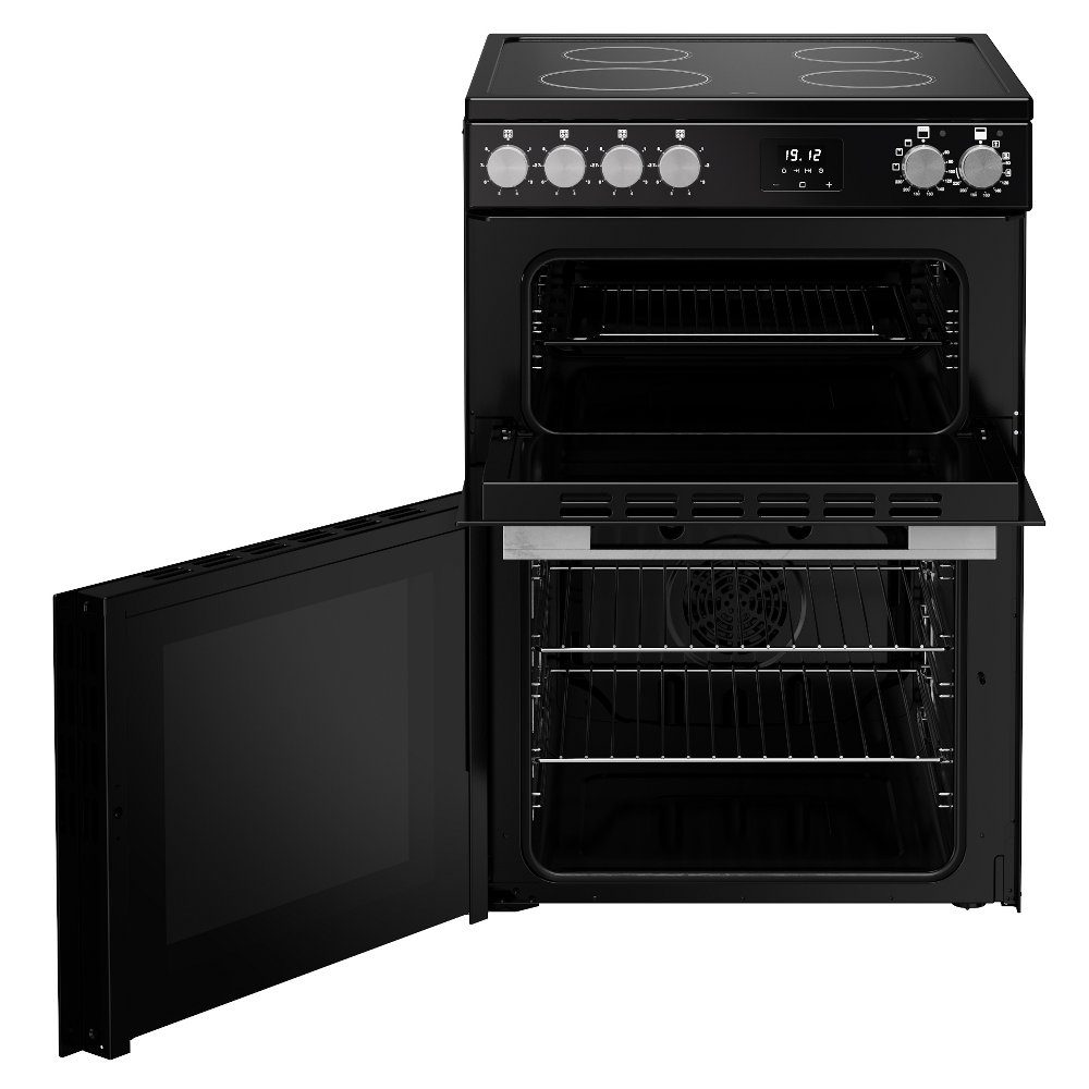Belling Vision 60EI Twin Cavity Induction Freestanding Cooker 444412059 - BLACK Belling Vision 60EI Twin Cavity Induction Freestanding Cooker 444412059 - BLACK